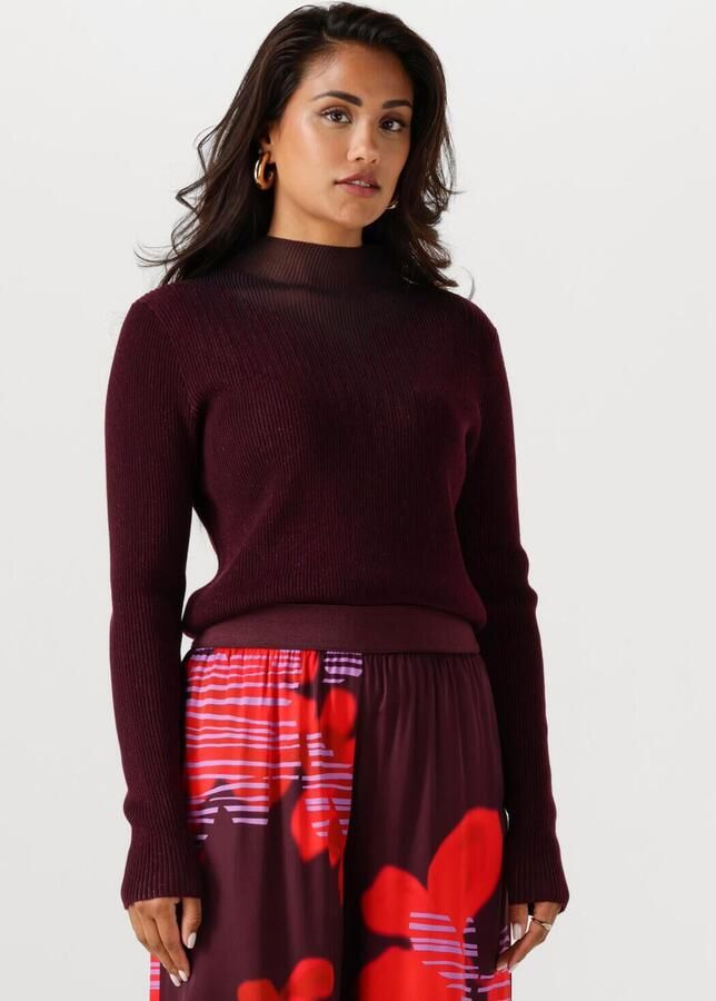 CAROLINE BISS Dames Truien & Vesten 4253 Bordeaux - Foto 4