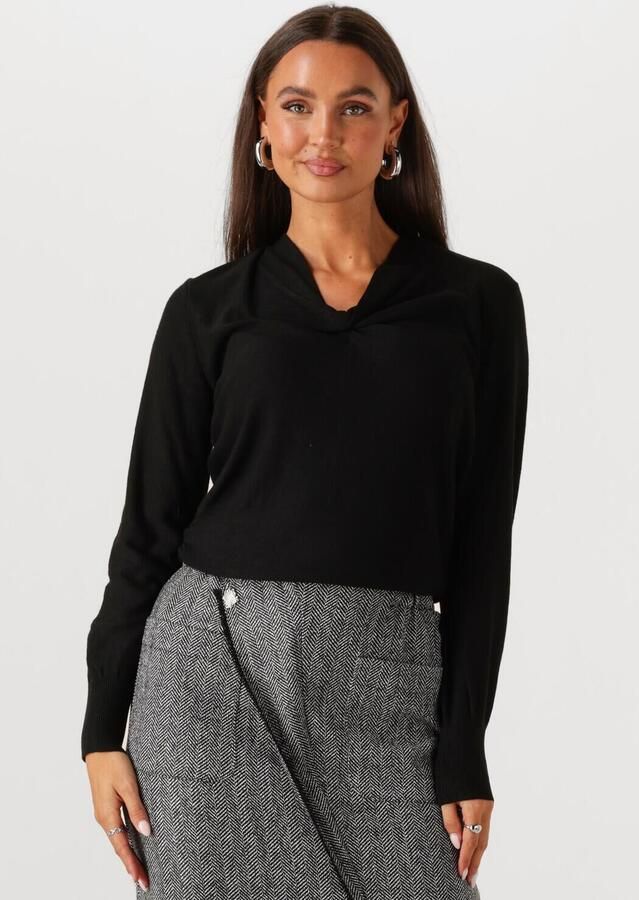 CAROLINE BISS Dames Truien & Vesten 4257 Zwart - Foto 4