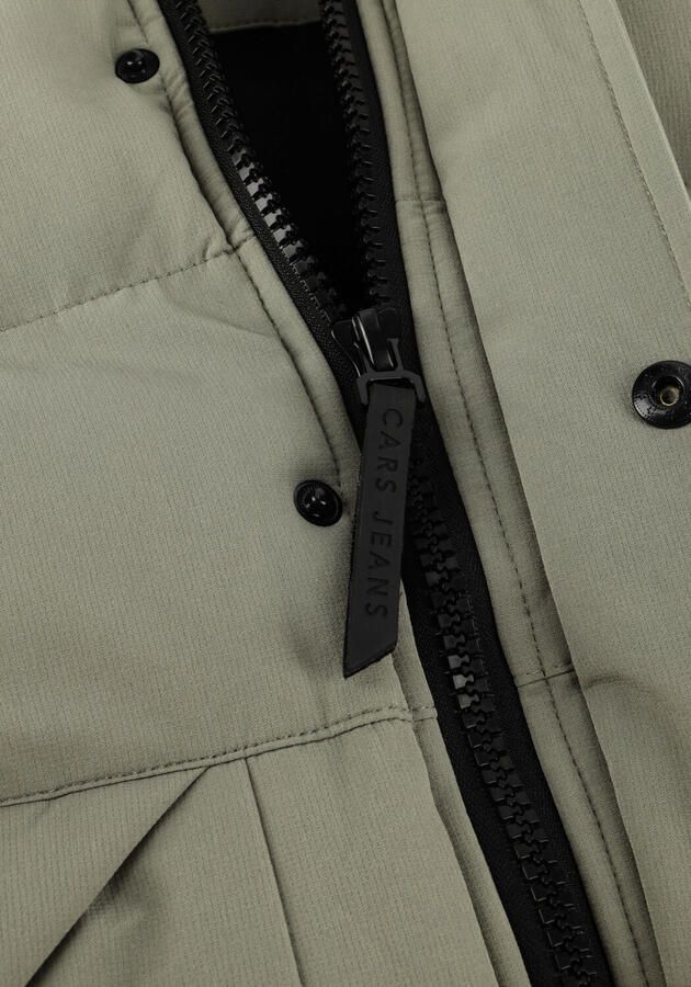 CARS JEANS Regular fit gewatteerd jack met logo-applicatie model 'Camden'