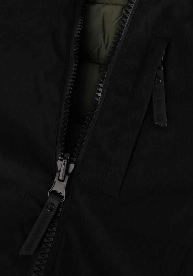 Cars reversible gewatteerde winterjas RUSTHAR armygroen zwart