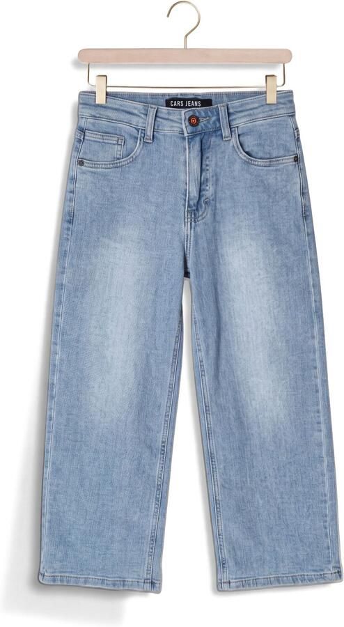 Cars Jeans straight fit jeans met logopatch model 'Gately'