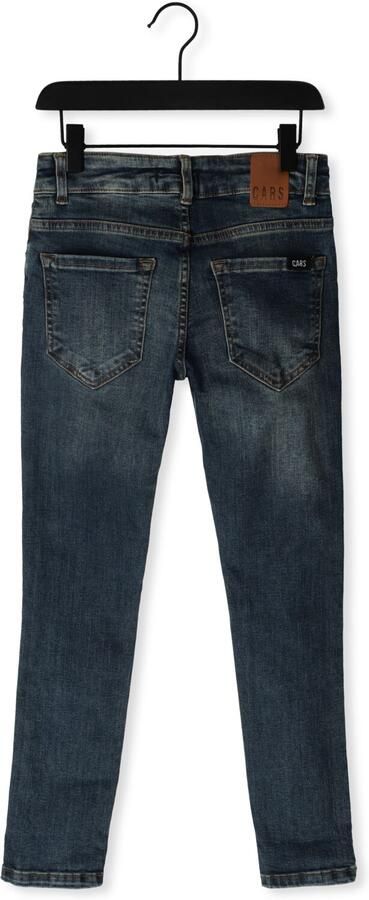 Cars slim fit jeans Rooklyn dark used Blauw Jongens Stretchdenim Effen 164 - Foto 2