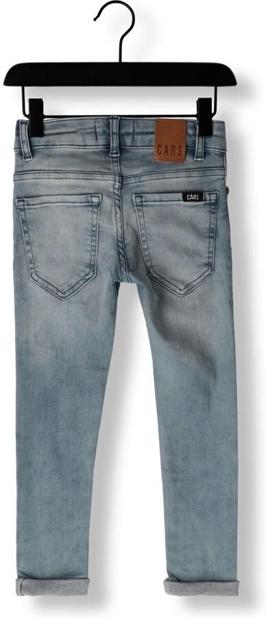 Cars slim fit jeans Rooklyn manhattan wash Blauw Jongens Stretchdenim Effen 134 - Foto 2