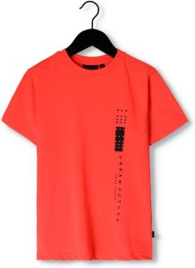 Cars T-shirt INGO met tekst koraalrood