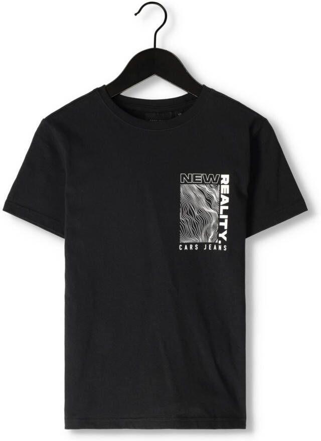 Cars T-shirt REHAN met backprint zwart Jongens Katoen Ronde hals Backprint 116