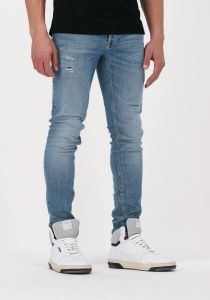 Cast Iron Blauwe Slim Fit Jeans Riser Slim Soft Summer Vintage