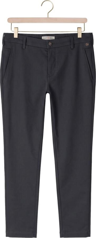 CAST IRON Heren Broeken Cylas Tapered Chino Megda Power Donkerblauw - Foto 4