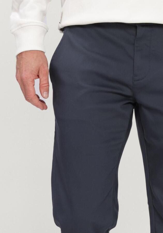 CAST IRON Heren Broeken Cylas Tapered Chino Megda Power Donkerblauw - Foto 3