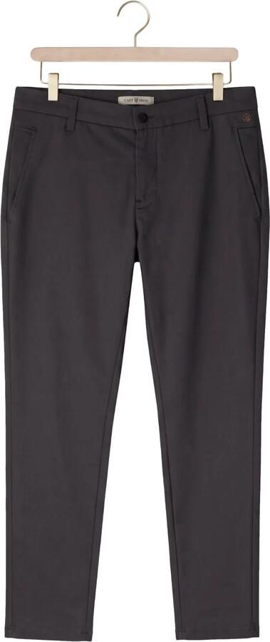 CAST IRON Heren Broeken Cylas Tapered Chino Megda Power Donkergrijs - Foto 4