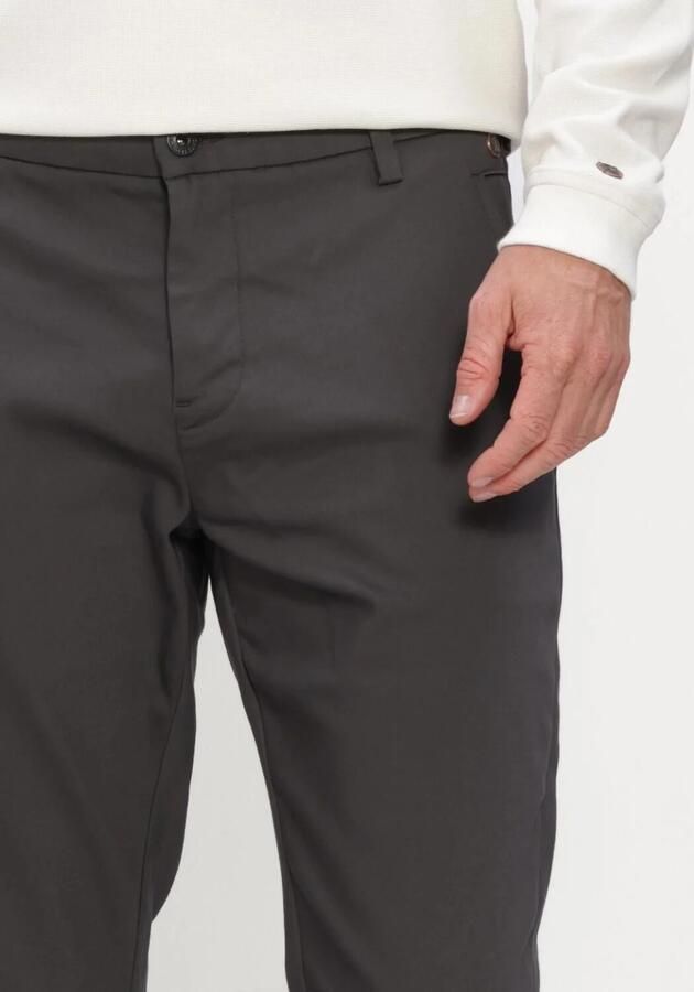 CAST IRON Heren Broeken Cylas Tapered Chino Megda Power Donkergrijs - Foto 3