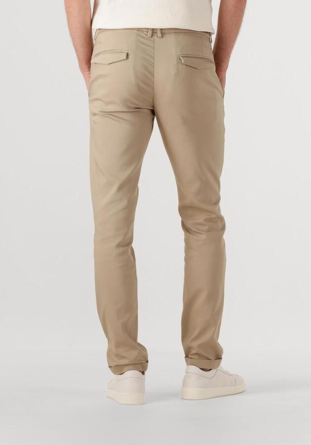 CAST IRON Heren Broeken Riser Chino Beige