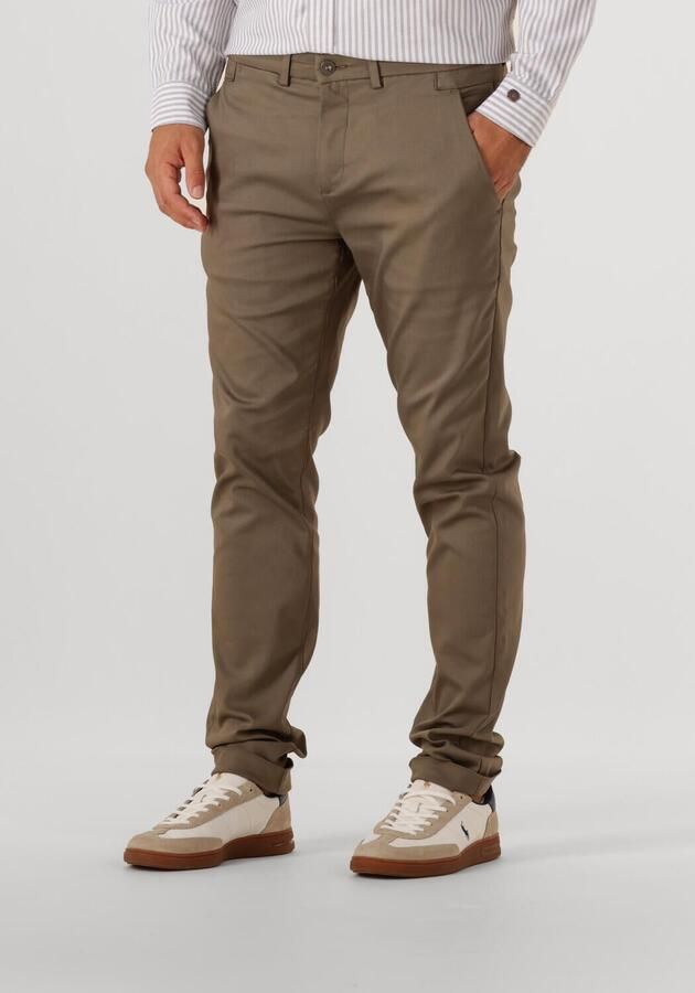 CAST IRON Heren Broeken Riser Chino Khaki - Foto 4