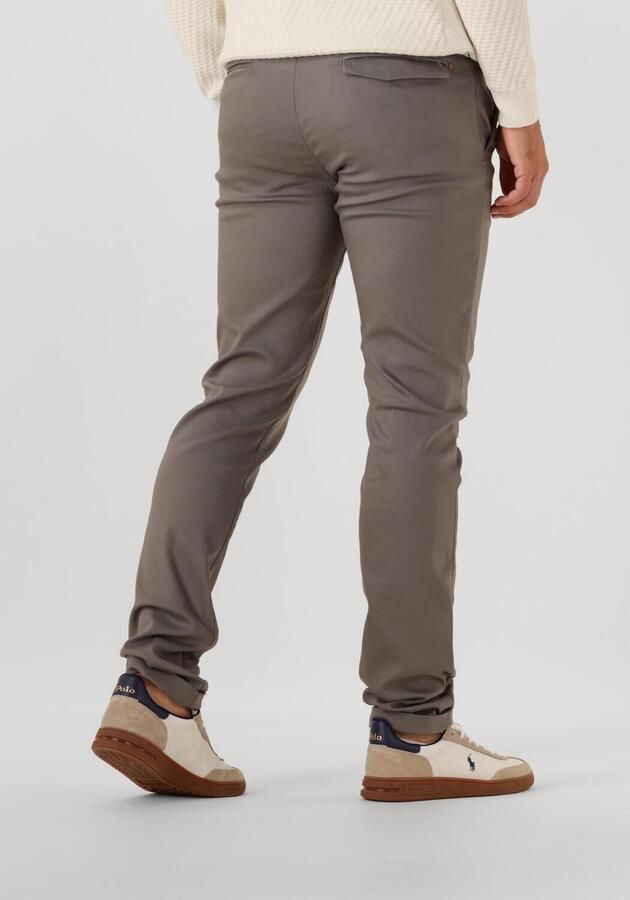 CAST IRON Heren Broeken Riser Chino Lichtgrijs