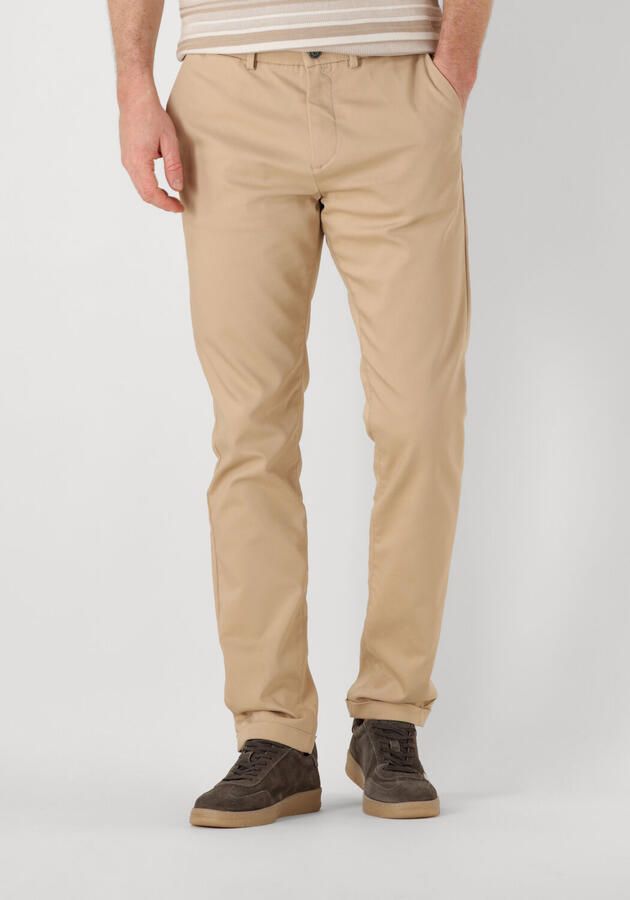 CAST IRON Heren Broeken Riser Chino Stretch Beige - Foto 4