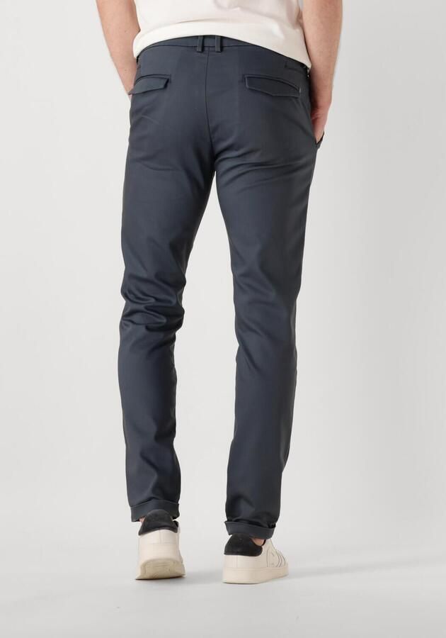 CAST IRON Heren Broeken Riser Chino Stretch Blauw