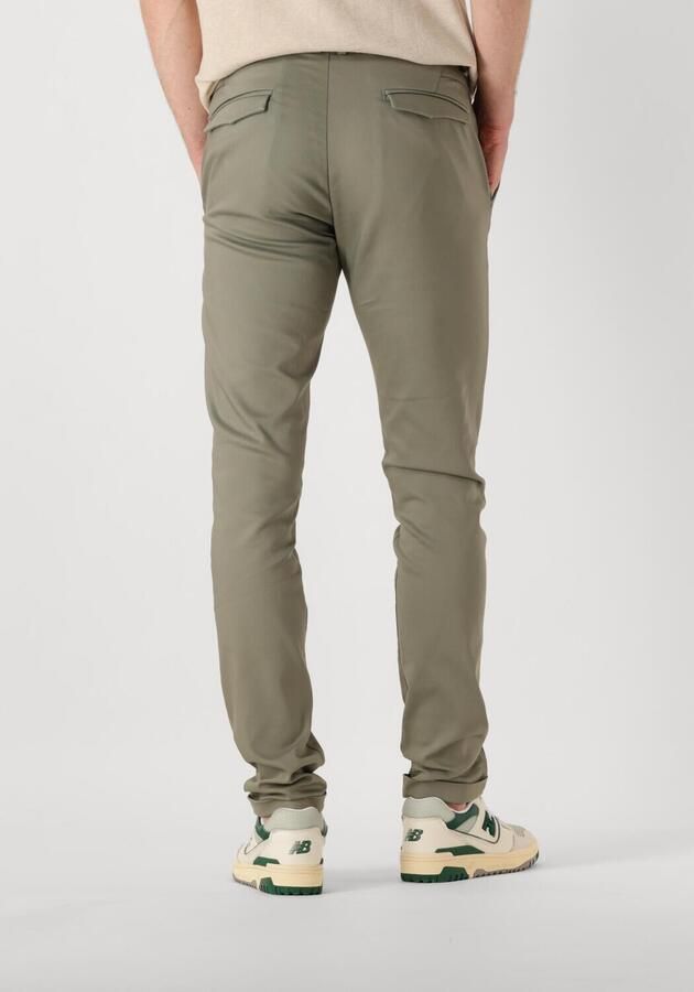 CAST IRON Heren Broeken Riser Chino Stretch Groen