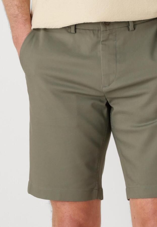 CAST IRON Heren Broeken Riser Shorts Comfort Stretch Groen - Foto 3