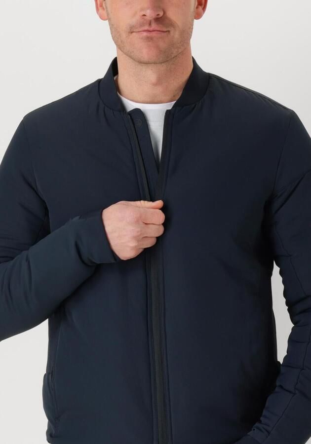 CAST IRON Heren Jassen Bomber Jacket Throttle Barker Blauw - Foto 3