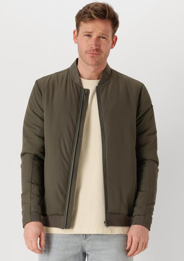 CAST IRON Heren Jassen Bomber Jacket Throttle Barker Groen - Foto 4