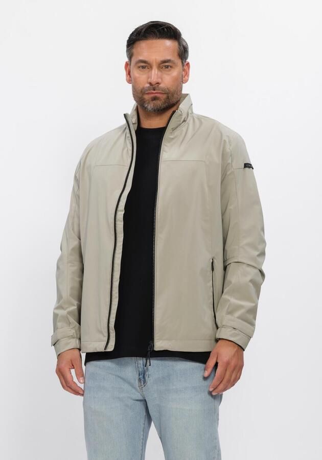 CAST IRON Heren Jassen High Collar Softshell Zand