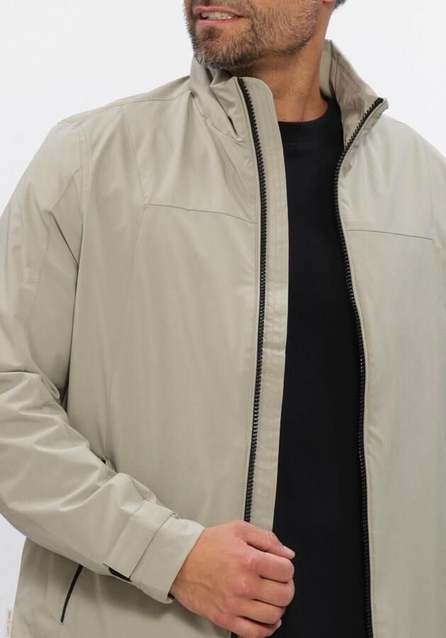CAST IRON Heren Jassen High Collar Softshell Zand - Foto 3