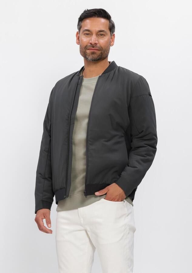 CAST IRON Heren Jassen Light Weight Bomberjacket Donkergrijs