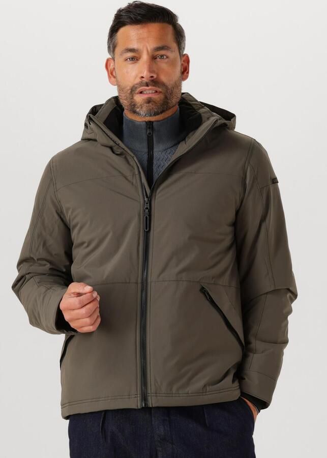 CAST IRON Heren Jassen Superbolt Khaki - Foto 4