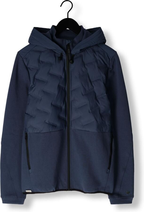 CAST IRON Heren Jassen Zip Jacket Interlock Nylon Blauw - Foto 3