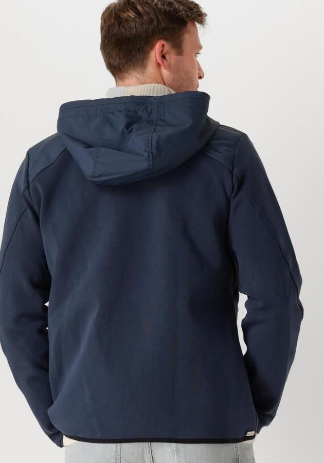 CAST IRON Heren Jassen Zip Jacket Interlock Nylon Blauw - Foto 2