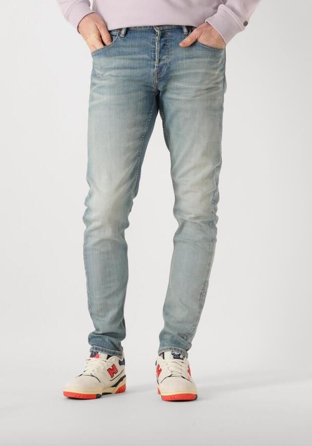 CAST IRON Heren Jeans Shiftback Tapered Desert Sand Finish Blauw - Foto 4