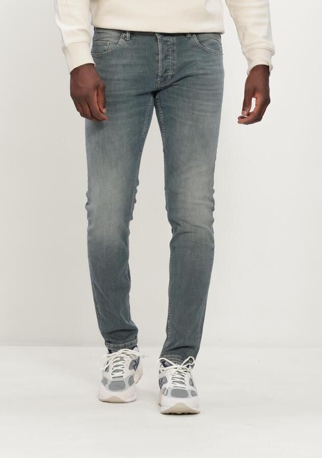 Cast Iron SHIFTBACK tapered regular fit jeans groen