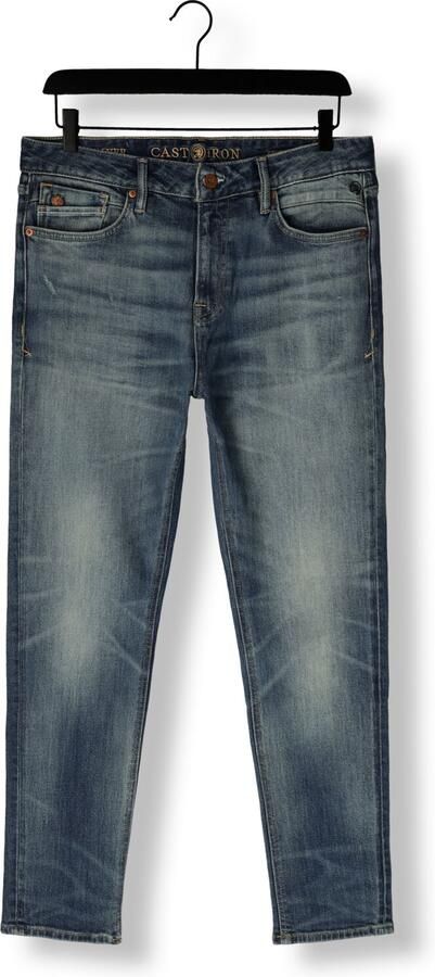 CAST IRON Heren Jeans Valver Regular All Blue Authentic Blauw - Foto 4