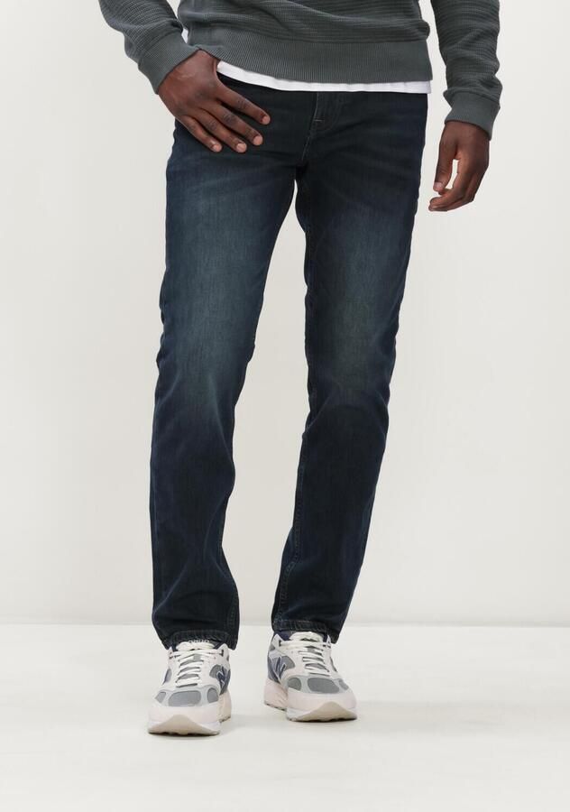 CAST IRON Heren Jeans Valver Regular Donkerblauw