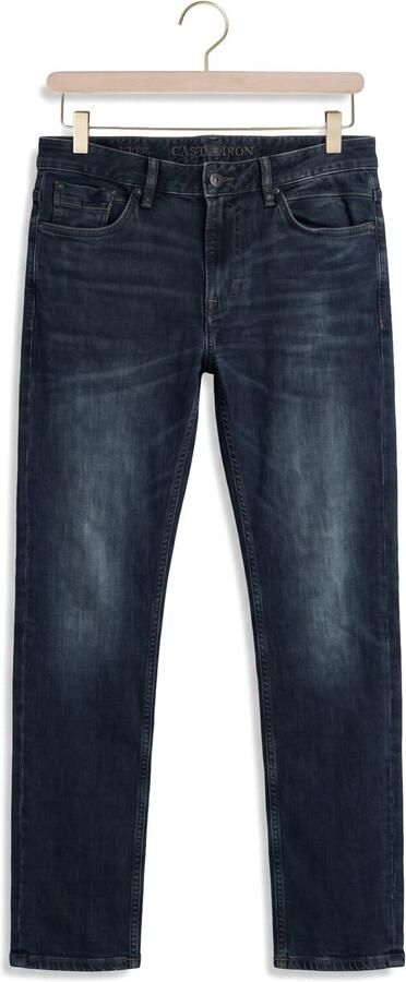 CAST IRON Heren Jeans Valver Regular Donkerblauw - Foto 4