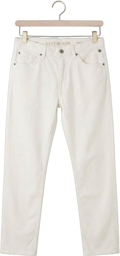 CAST IRON Heren Jeans Valver Regular Gebroken Wit - Foto 4