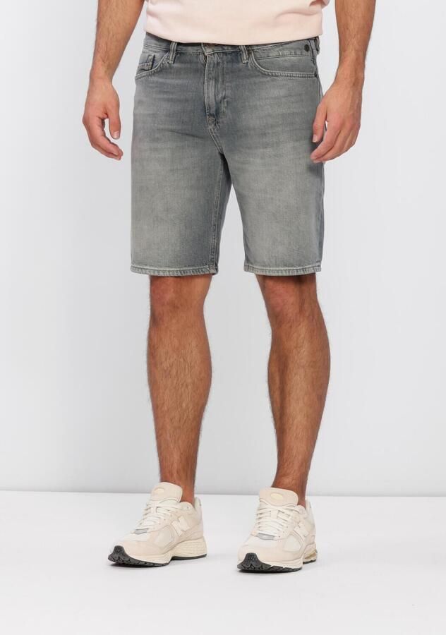 CAST IRON Heren Jeans Valver Regular Shorts Grijs