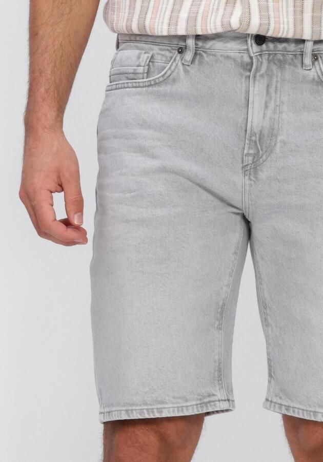 CAST IRON Heren Jeans Valver Regular Shorts Lichtgrijs - Foto 4