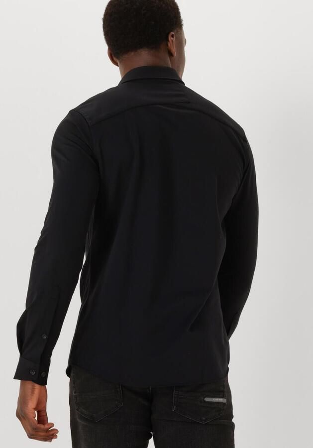 CAST IRON Heren Overhemden Cf Tech Twill Jersey Zwart - Foto 3