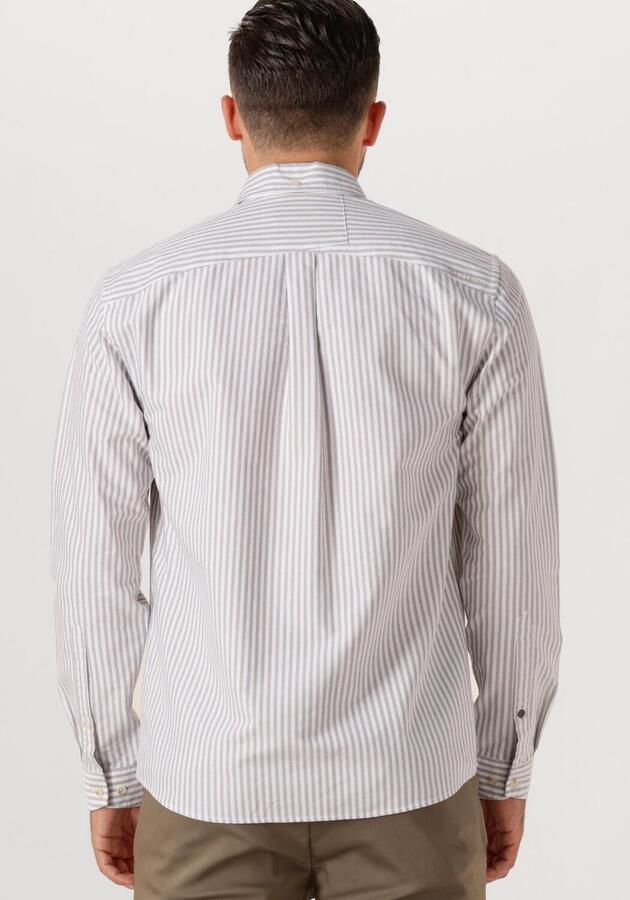 CAST IRON Heren Overhemden Newcast Oxford Stripe Wit - Foto 2