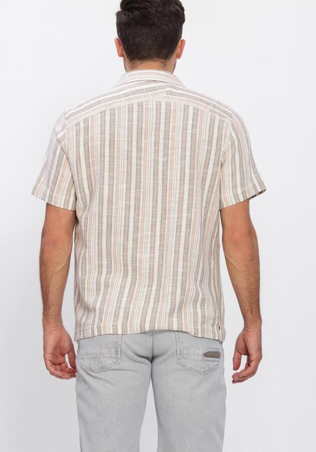 CAST IRON Heren Overhemden Twill Slub Stripe Multi - Foto 3