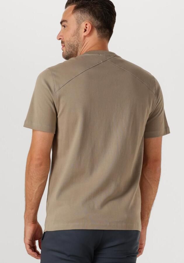 CAST IRON Heren Polo's & T-shirts Regular Fit Interlock Beige - Foto 2