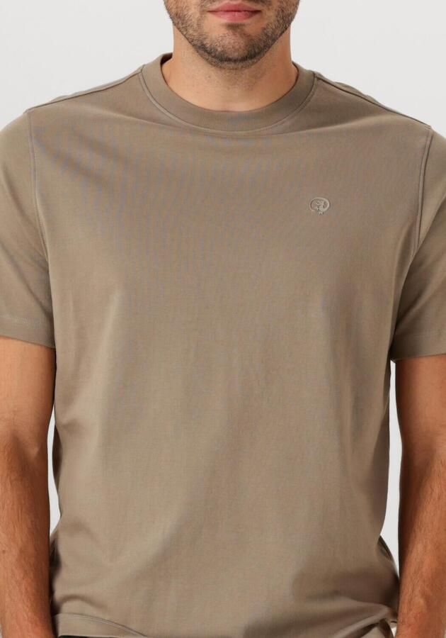 CAST IRON Heren Polo's & T-shirts Regular Fit Interlock Beige - Foto 3