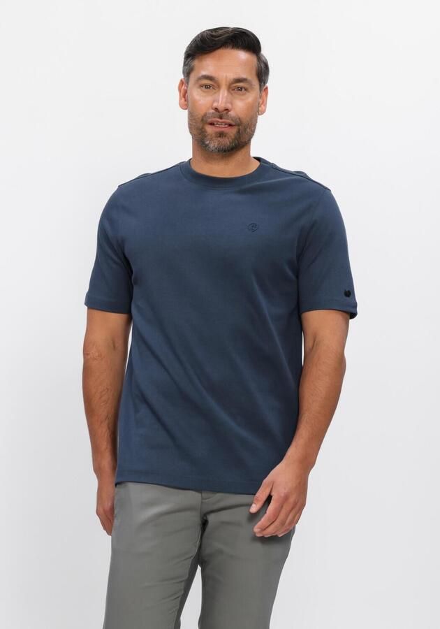 CAST IRON Heren Polo's & T-shirts Regular Fit Interlock Donkerblauw
