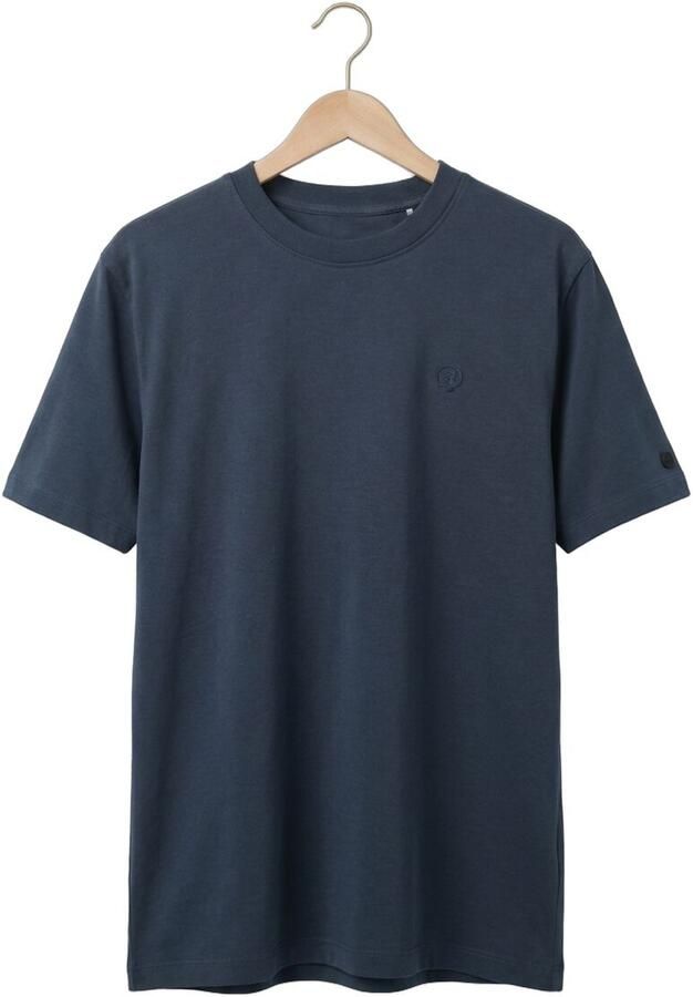 CAST IRON Heren Polo's & T-shirts Regular Fit Interlock Donkerblauw - Foto 4