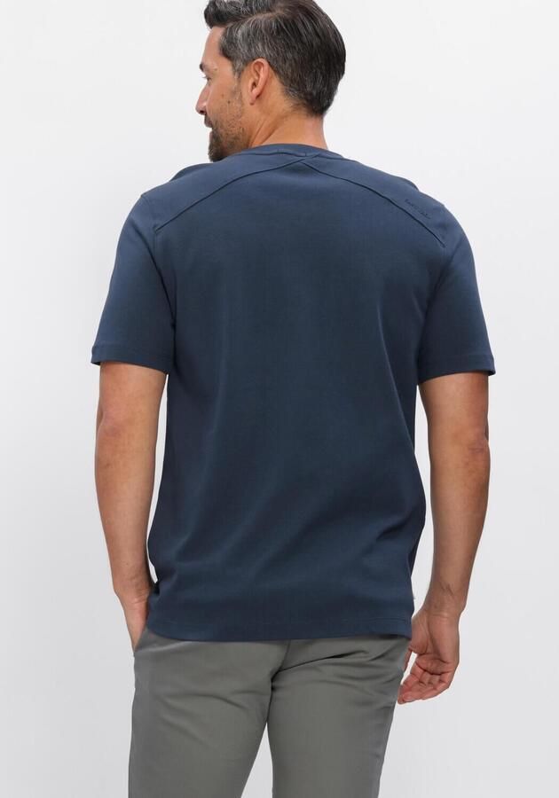 CAST IRON Heren Polo's & T-shirts Regular Fit Interlock Donkerblauw - Foto 2