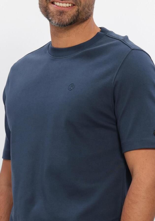 CAST IRON Heren Polo's & T-shirts Regular Fit Interlock Donkerblauw - Foto 3