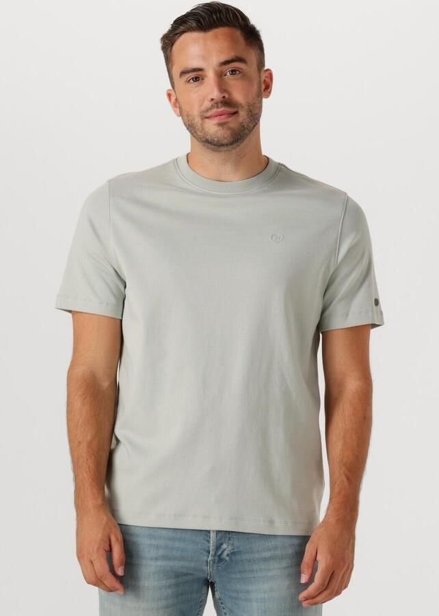 CAST IRON Heren Polo's & T-shirts Regular Fit Interlock Grijs - Foto 4