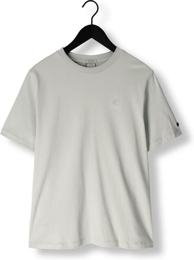 CAST IRON Heren Polo's & T-shirts Regular Fit Interlock Grijs