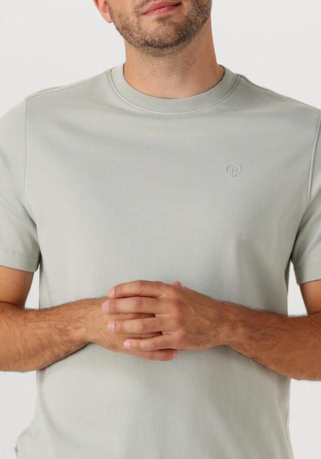 CAST IRON Heren Polo's & T-shirts Regular Fit Interlock Grijs - Foto 3