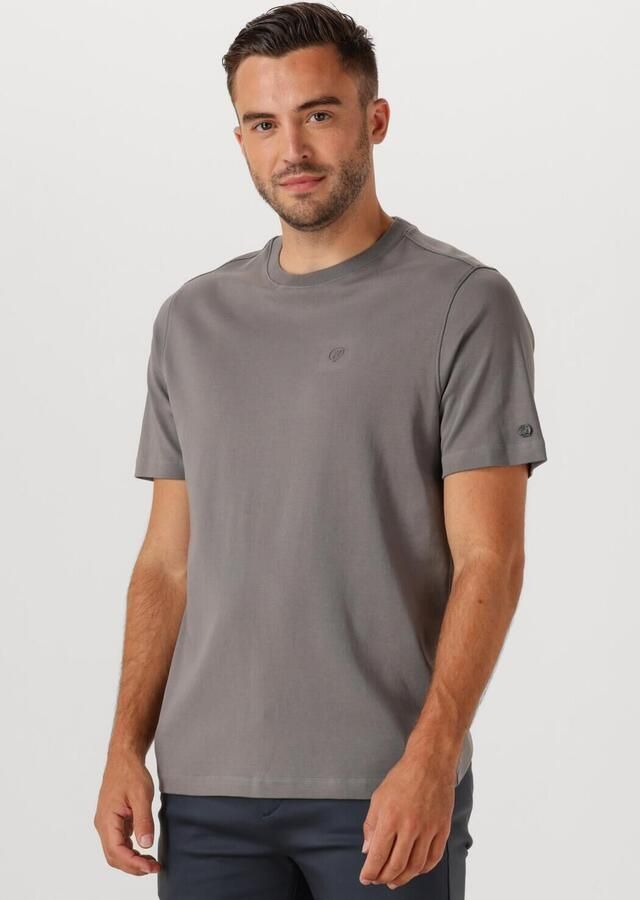 CAST IRON Heren Polo's & T-shirts Regular Fit Interlock Grijs - Foto 4